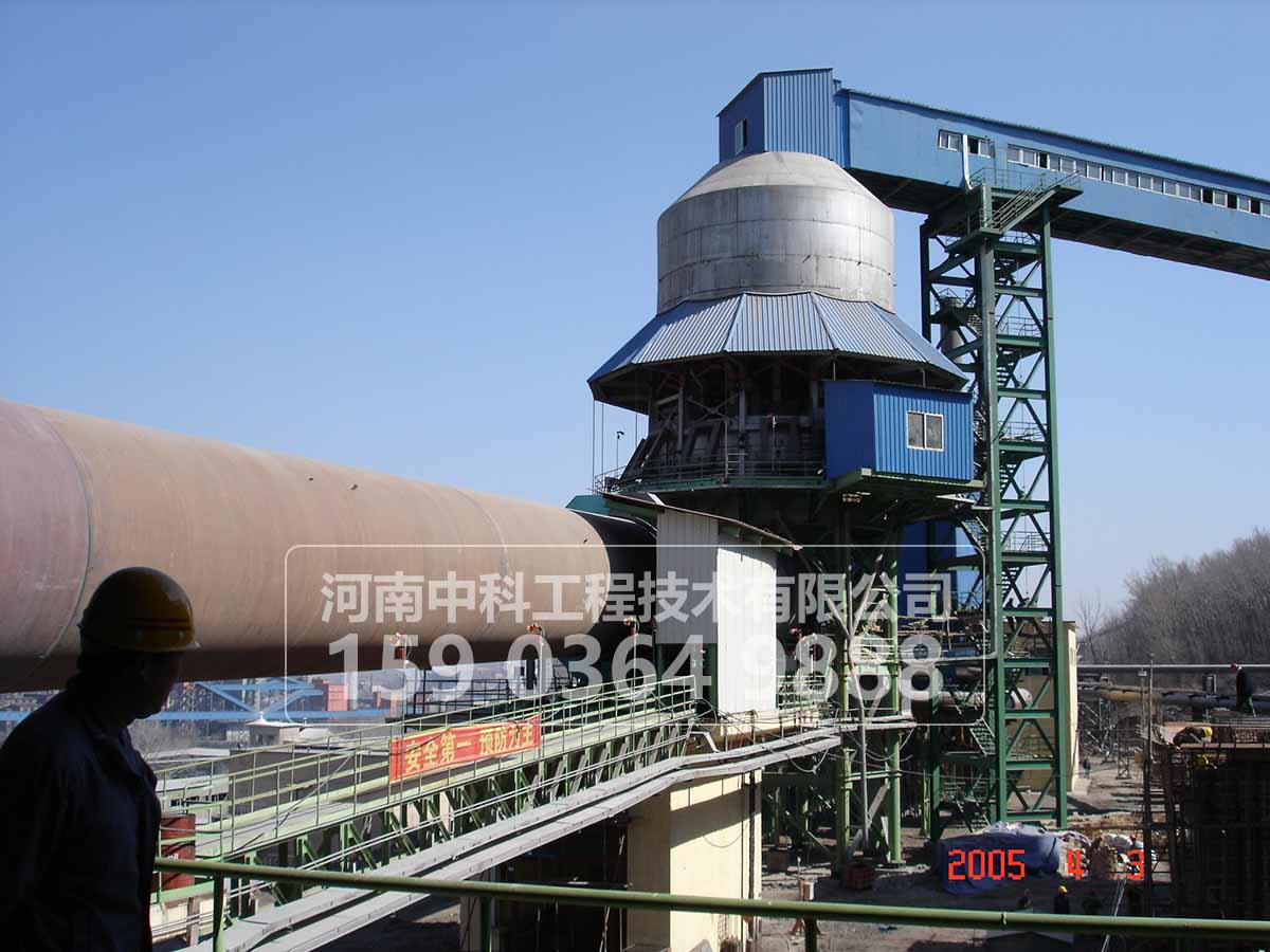 石灰回轉(zhuǎn)窯窯頭、預(yù)熱分解帶、冷卻帶三個主要部件介紹