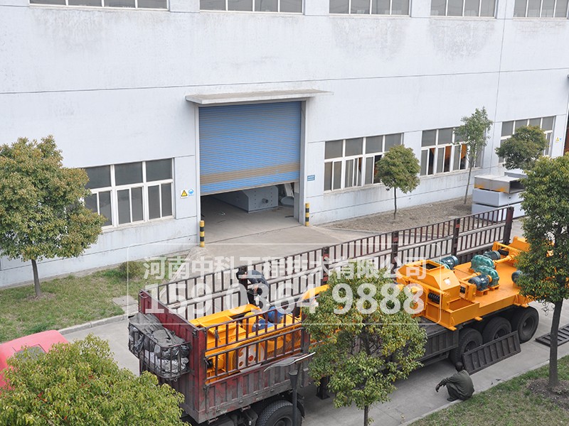 輥式破碎機的安裝